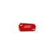 Scar Rear Brake Reservoir Cover - Kawasaki/Suzuki Red color