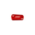 Scar Rear Brake Reservoir Cover - Kawasaki/Suzuki Red color