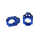 Scar Axle Blocks - Yamaha Blue color