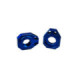 Scar Axle Blocks - Ktm/Husqv. Blue color