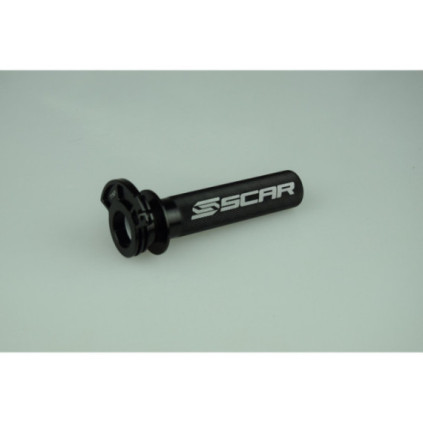 Scar Aluminum Throttle Tube + Bearing - Ktm/Husqvarna Black color