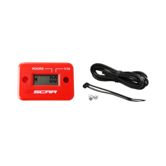 Scar Hour meter Red color