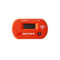 Scar Wireless Hour Meter working by vibrations - Orange color