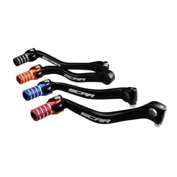 Scar Gear Shift Lever - Kawasaki Blue tip