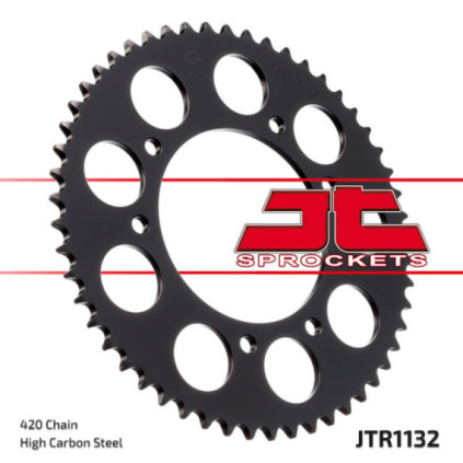 Rear sprocket, 53 teeth (420), Ø102mm,  Derbi Senda DRD Pro, DRD Racing