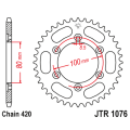 Rear sprocket, 52 teeth (420), Rieju RR, Spike