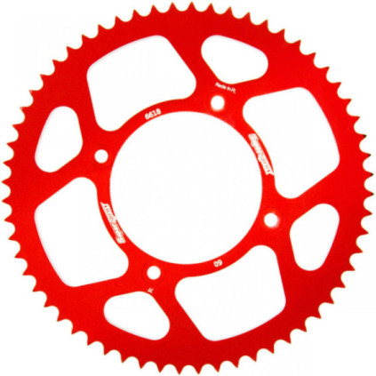 Supersprox Rear Sprocket, Red, 60 hammasta (420), Ø100mm, Beta RR 05-