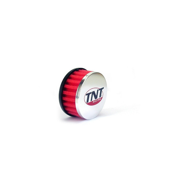 TNT Air filter, R-Box, Red, Connection Ø 28/35mm, (Ø 85mm l. 39mm)