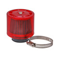 Air filter, Air-System, Red, Connection Ø 38mm (Ø 70mm x l. 55mm)