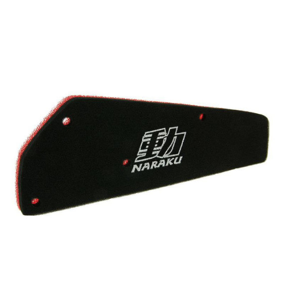 Naraku Air filter, Double Layer, China-scooters 4-S 50cc