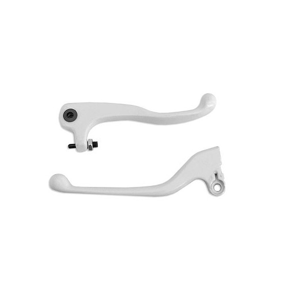 TNT Lever set, White, Aprilia RX,SX 06-10 / Derbi Senda DRD Racing 04-08