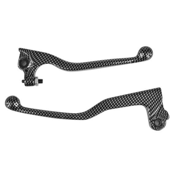 TNT Lever set, Carbon-style, Yamaha DT 50 R, SM, Yamaha DT 50 X