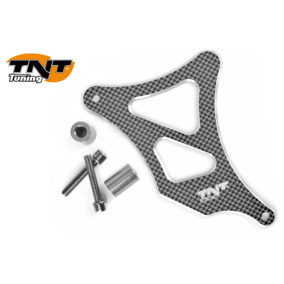 TNT Frontsprocket cover, Aluminium, Carbon-style, AM6