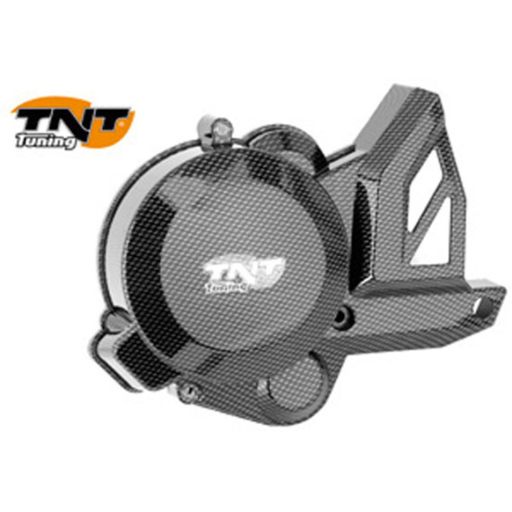 TNT Flywheel cover, Carbon-style, Derbi Senda 06- / Aprilia RX,SX 06- / Gilera S