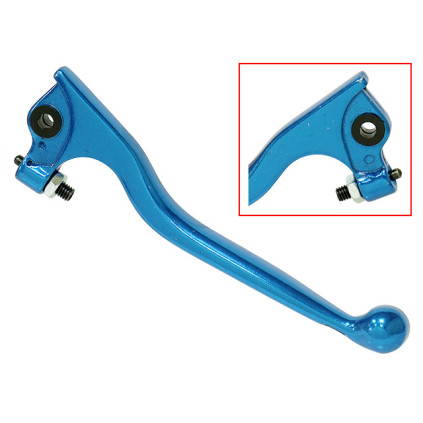 Tec-X Brake lever, Blue, Derbi Senda / Gileras RCR,SMT, Yamaha DT 50 R, SM, X