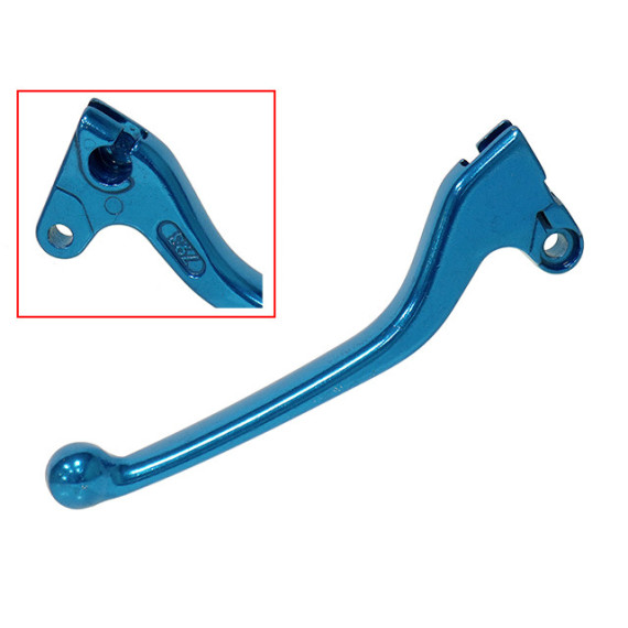 Tec-X Clutch lever, Blue, Aprilia / Derbi / Drac / Gilera / Rieju, 50cc gears