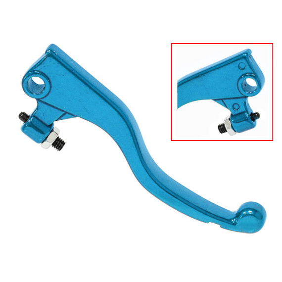 Tec-X Brake lever, Blue, Derbi Senda DRD Racing 11- / Drac Supermoto RS