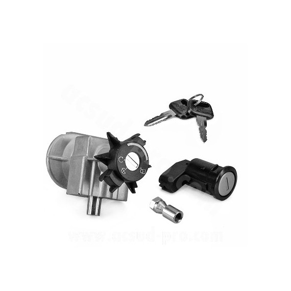 Ignition switch & Lock set, Peugeot Speedfight 1 & 2, Trekker