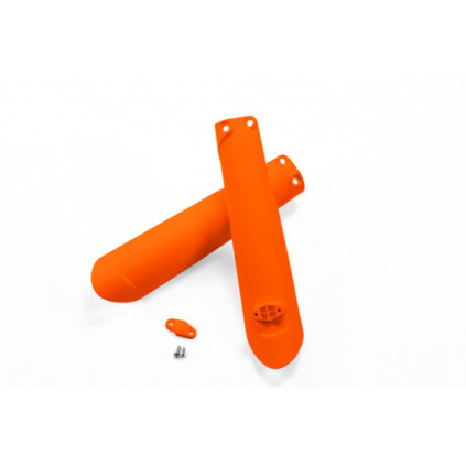 UFO Fork slider protectors KTM125-525 SX/SXF 15- ,EXC/EXC-F 16- Orange Fluo