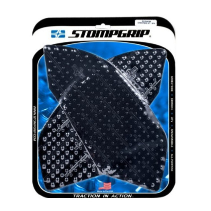 Stompgrip Street Bike Tank Grips - Volcano - 0075 : Black