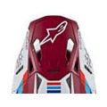 Alpinestars Visor S-M8 - CONTACT Matt Red