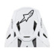 Alpinestars Visor S-M10 - DYNO Matt White