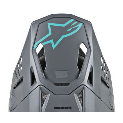 Alpinestars Visor S-M8 - RADIUM Cool Grey Teal