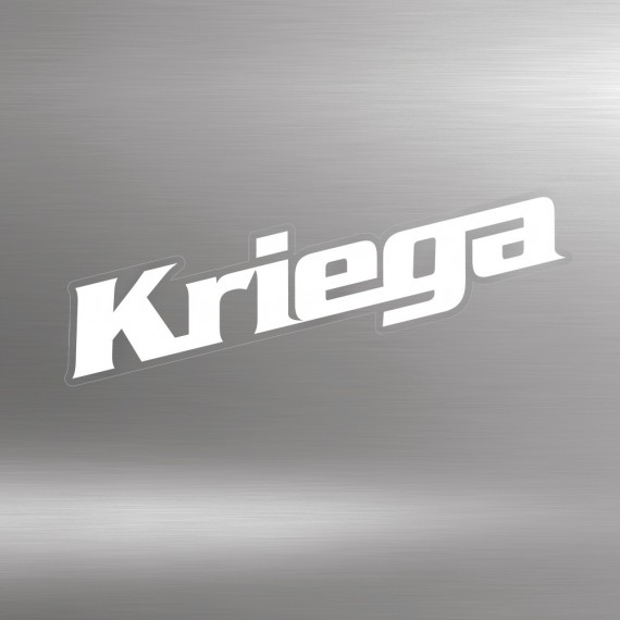 KRIEGA STICKER - WHITE