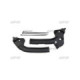 UFO Frame guard KTM SX85 18- Black 001