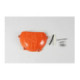 UFO Clutch cover SX-F450 16-,EXC-F 450 17- Orange