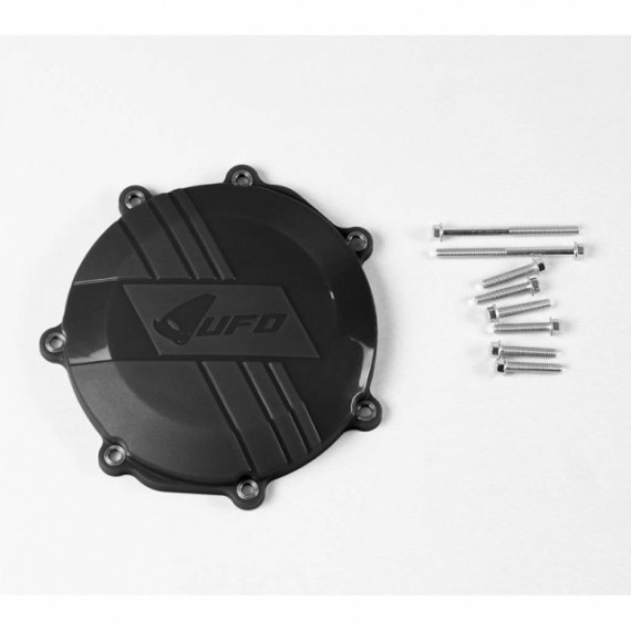 UFO Clutch cover YZ450F 11-,WR450F 15-18 Black 