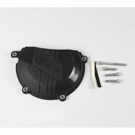 UFO Clutch cover SX-F450 13-15,EXC450 12-16 Black