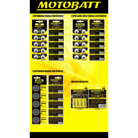 Motobatt AG1,LR621,364 1.5V Alkaline battery (10pcs)