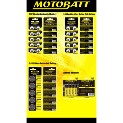 Motobatt AG1,LR621,364 1.5V Alkaline battery (10pcs)