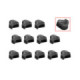 Sno-X Cam shoe teflon Polaris / 12pcs