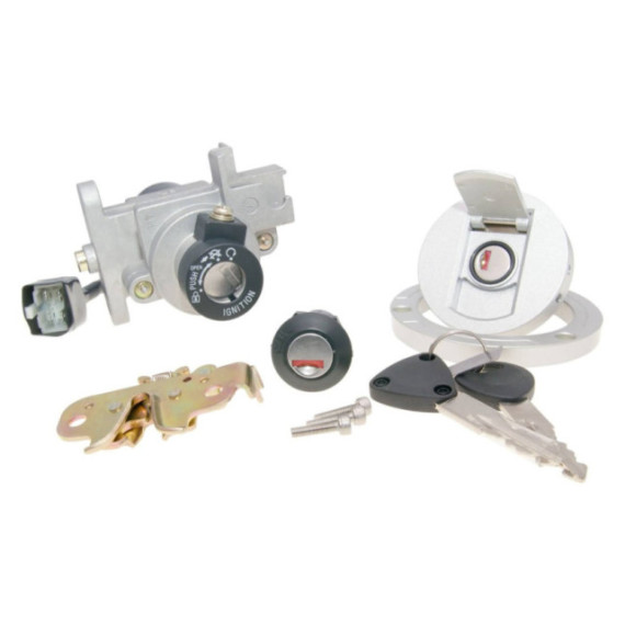 Ignition switch & Lock set & Fuelcap, Peugeot Speedfight 3 & 4, 2-S, 4-S