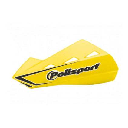 Polisport Qwest Handguards + Universal Plastic Mounting Kit yellow RM01 (25)