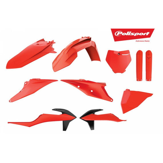 Polisport Complete kit SX/SX-F 2019- Orange Flo (1)