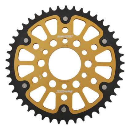 Supersprox Stealth Rear sprocket Gold 