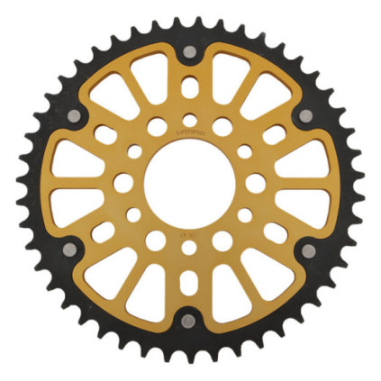 Supersprox Stealth Rear sprocket Gold 