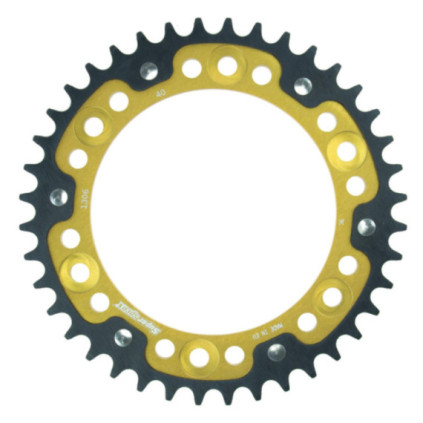 Supersprox Stealth Rear sprocket Gold 