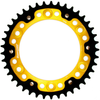 Supersprox Stealth Rear sprocket Gold 