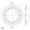 Supersprox Stealth Rear sprocket Red 