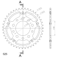 Supersprox Stealth Rear sprocket Black 