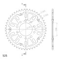 Supersprox Stealth Rear sprocket Black 