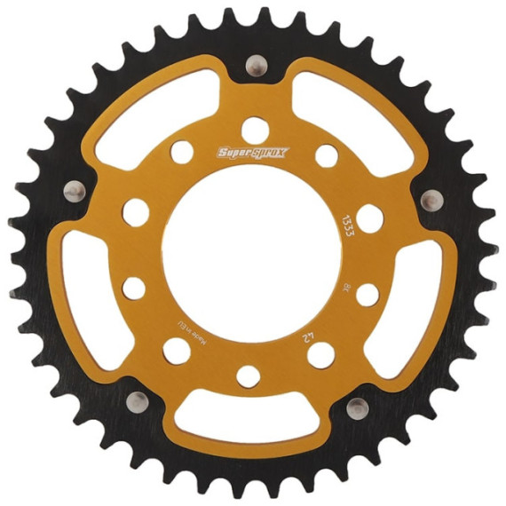 Supersprox Stealth Rear sprocket Gold 