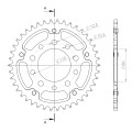 Supersprox Stealth Rear sprocket Gold 