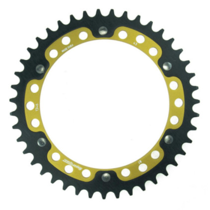 Supersprox Stealth Rear sprocket Gold 