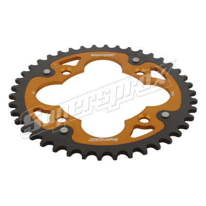 Supersprox Stealth Rear sprocket Gold 