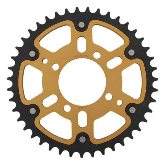 Supersprox Stealth Rear sprocket Gold 